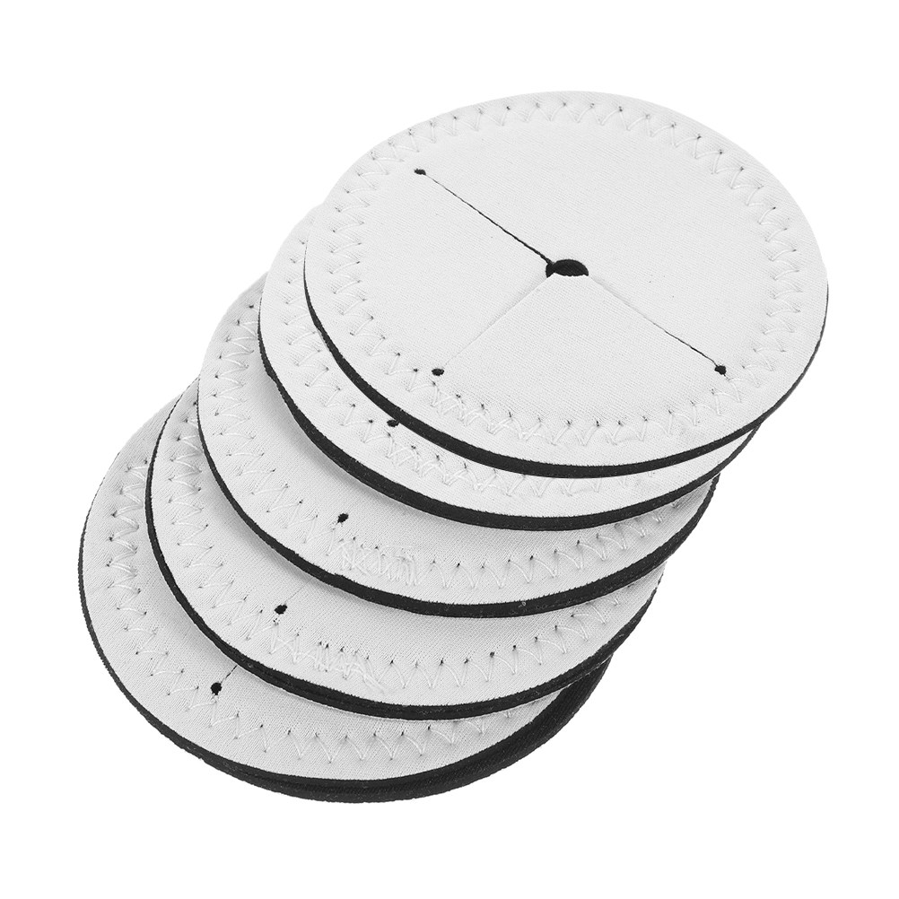 Coaster Sublimation Blank - 5 Posavasos Redondos Blancos para Sublimación,