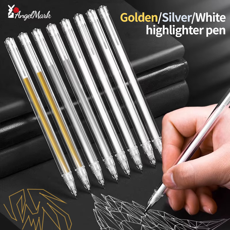 Copic Marker Classic - Bolígrafo clásico blanco, dorado y plateado,