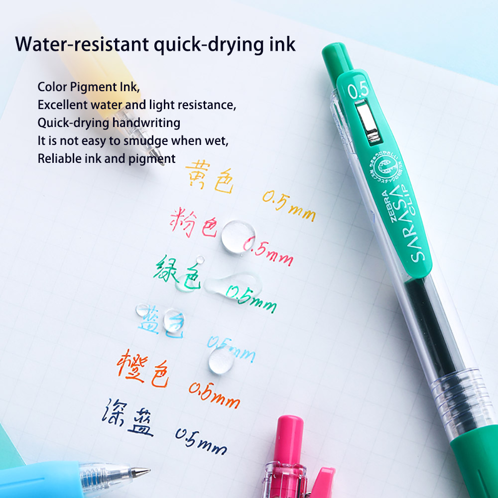 Bolígrafo de Gel japonés Zebra - Zebra Pen Sarasa reseña y precio