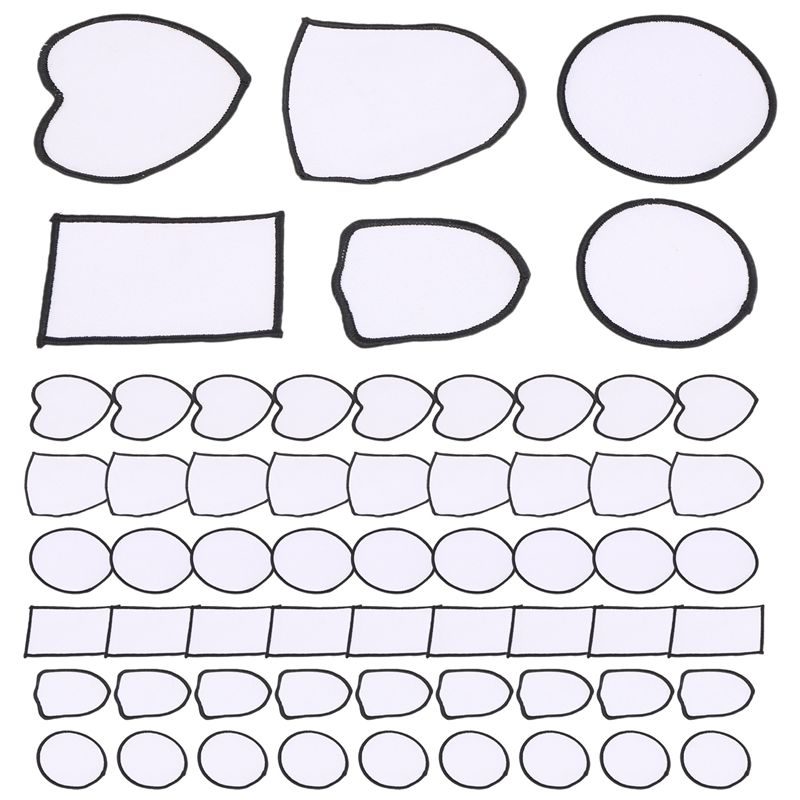 60 Parches de Tela para Sublim - Hat Sublimation Blank reseña y precio