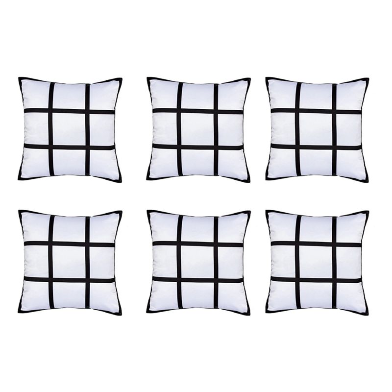 ABKJ-6 Piezas Funda de Almohad - Pillow Cover Sublimation reseña y precio